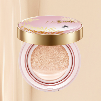 代理管理网印彩巴哈光感雪肌气垫CC霜